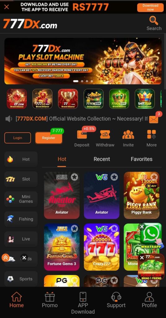 777DX Game